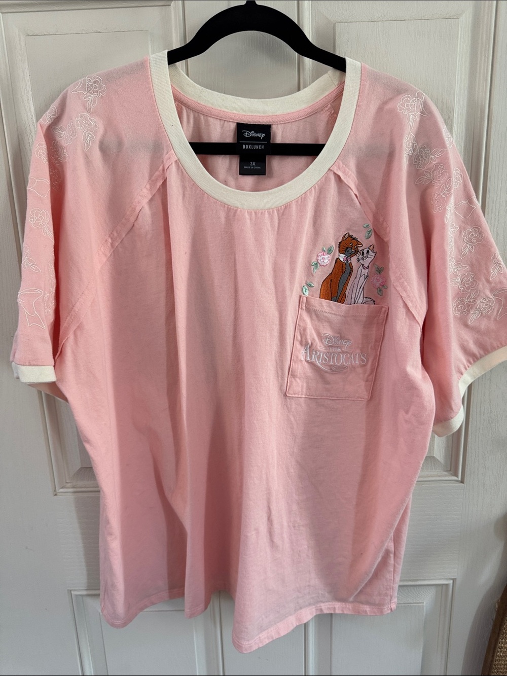 Disney The Aristocats Pink Pocket Tee by Ballard